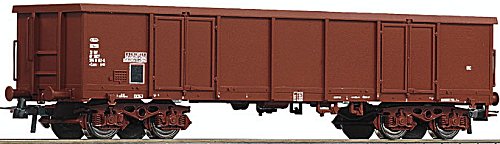 4-axle Gondola car type Eaos<br /><a href='images/pictures/Roco/47204.jpg' target='_blank'>Full size image</a>